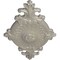 Ekena Millwork Quentin Ceiling Medallion, Hand-Painted Pearl White, 23 1/2"W x 12 1/4"H x 1 1/2"P CM23RO1PWS - alternate 3